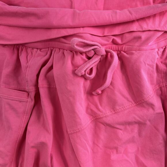 Free People FP Movement XL Hot Shot Sport Pants Hot Neon Pink Slouchy Oversized - Picture 6 of 16